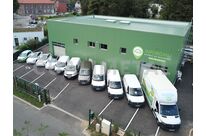 Hangar industriel modulaire gamme ECORAPID® pour garage automobiles, concessionnaires