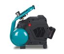 Compresseur d'air à batterie silencieux sans huile cuve 6 L 120 L/min 8 bars 18 V Aircraft AIRBOY SIL111 AS OFE