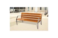 Banc public design Modo-08 - 6 lames - Longueur 180 cm