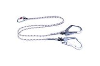 Delta Plus - Longe double polyamide 1.5m - Ø 10.5mm - Normes EN 354/362 - Sécurité certifiée CE