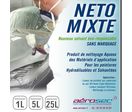 Produit de nettoyage pour pistolet de peinture hydrodiluable ou solvantée | NETO MIXTE