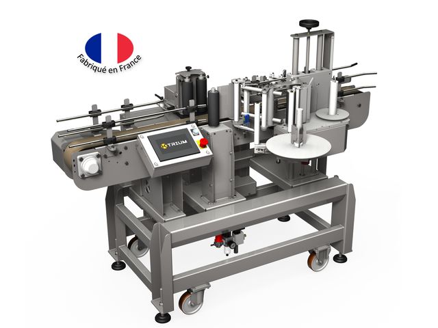 Etiqueteuse automatique pour produits cylindriques