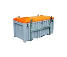 Coffre de chantier en polyéthylène CEMCoffre 750 litres grutable - Pour vrac - CEMO