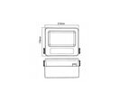 Projecteur LED Extérieur 30W IP65 NOIR - Blanc Froid 6000K - 8000K