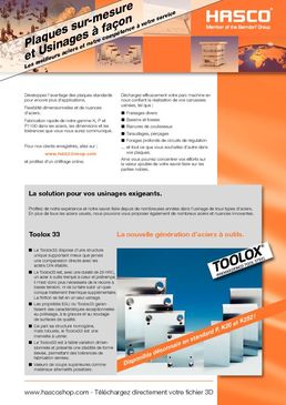 HASCO - Plaques et Aciers Spéciaux