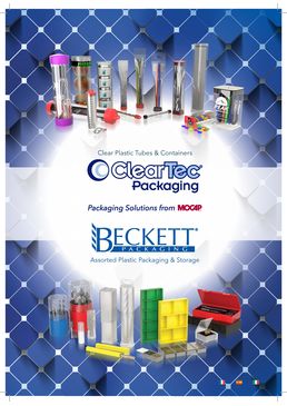 CATALOGUE EMBALLAGES TUBES BECKETT ET CLEARTEC 