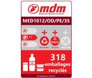 Palette plastique plancher ajouré 1000 x 1200 | MED1012/OD/PE/3S
