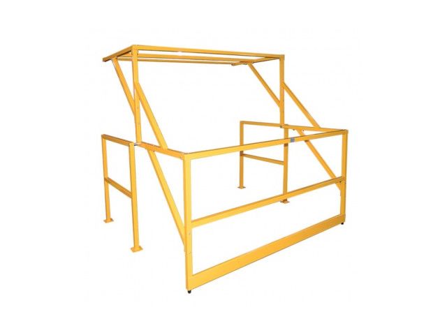 Barrière écluse basculante de protection
