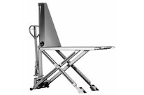 Transpalette haute levée manuelle en inox 304 ATEX, 1000 kg