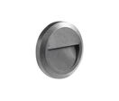 Balise LED Saillie Ronde 2W 220V 55° Gris IP65 pour Escalier - Blanc Chaud 2300K - 3500K