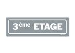 Panneau 3ème étage - Fond gris