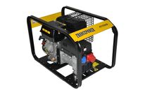 Groupe électrogène de chantier triphasé 6 kVA FP 7000 T avec AVR - Loncin - Essence -