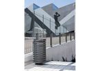 Poubelle de ville design Portalo 65 litres