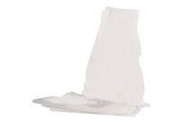 Sac à gravats - 50L Transparent 160µm - Polyéthylène Recyclé - Lot de 50 sacs - Idéal déchets lourds