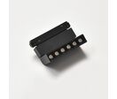 Projecteur LED sur Rail Magnétique 48V DC 6W - Blanc Chaud 2300K - 3500K / Noir / Oui