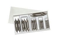 Coffret de 15 forets à centrer, forme A coupe à droite HSS - DIN 333