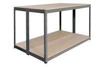 Rayonnage pro bois metal lourde charge superposable 900x1600x500mm