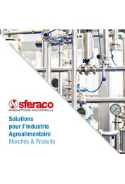 Catalogue Nos solutions Sferaco pour l'industrie agro-alimentaire
