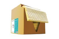 Manutan Expert - Feuille Absorbante Chimique Jaune 41x46cm - Densité Légère 167L - Polypropylène Éco-responsable