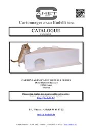 Catalogue Cartonnages divers