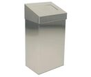 Poubelle Pour Sanitaire Inox À Couvercle Basculant 50l