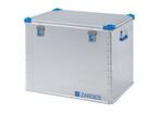 Zarges - Coffre Aluminium 240L - 800x600x610mm - Gerbable, Robuste, 50kg Charge Max