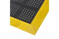 Caillebotis industriel alvéolé antifatigue en PVC