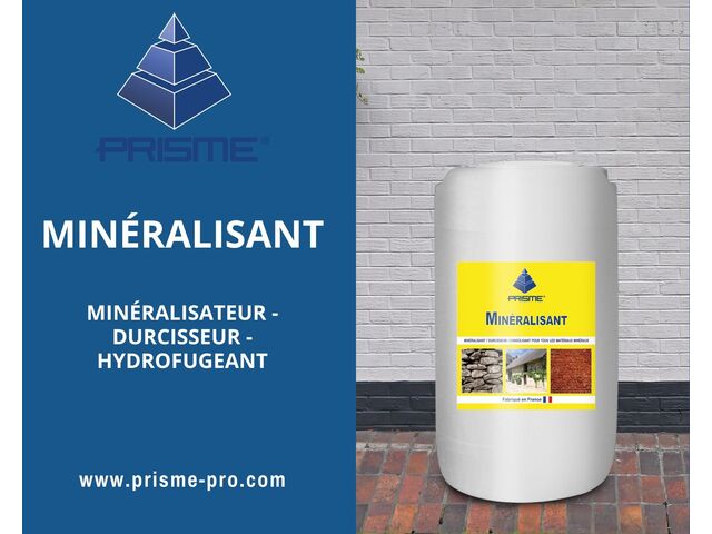 MINÉRALISANT:  MINÉRALISATEUR - DURCISSEUR - HYDROFUGEANT