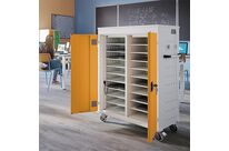 Chariot pour ordinateurs portables avec roues en caoutchouc | Akaze