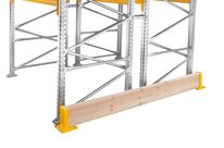 Bastaing protection rack à palettes L.2450 mm