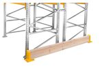 Bastaing protection rack à palettes L.2450 mm