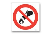 Panneau picto ne pas verser d’eau