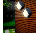 Applique LED Connectée Wifi RGBW 12W IP54 Carrée avec Cache