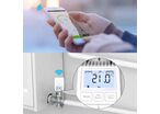 Tête Thermostatique Connectée Universelle avec Ecran LCD