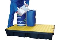 Bacs de rétention en plastique pour le stockage des bidons | BRP100L