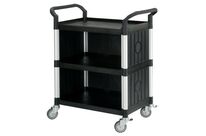 Servante plateaux polypropylène semi fermée