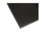 Panneau d'insonorisation Pyramide Anthracite - 50 mm Épaisseur - Polyuréthane - Anti-bruit