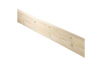 Mottez - Madrier Sapin 75x225mm 2.40m - Butoir de Protection Béton - Résistant et Durable