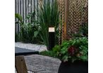Borne de Jardin Noire 50cm IP44 pour Ampoule E27