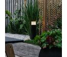 Borne de Jardin Noire 50cm IP44 pour Ampoule E27