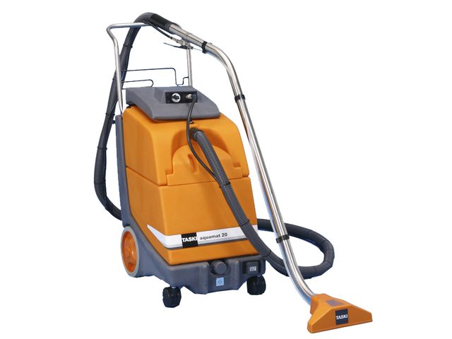 Machine d’injection-extraction polyvalente et compacte | TASKI Aquamat 20