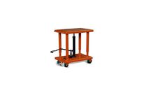 Table élévatrice mise à niveau hydraulique dimensions et hauteur plateau variables 900 kg