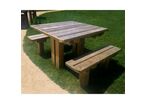Table pique nique bois Access