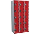 Vest Mono 3 Col 5p H1800xl900 Xp500 Serr Clé Grisclair/rouge