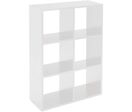 Meuble De Rangement Maxicube 6 Cases Blanc