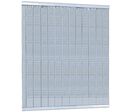 Nobo - Planning Mural à Fiches T - 13 Colonnes Gris 80x96cm - Lean Management - Taille 2