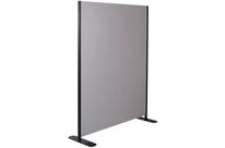 Manutan Expert - Cloison de bureau Colibri - 80 x 180 cm Gris Mélaminé - Séparation et Organisation - Garantie 10 ans