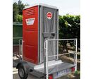 Cabine sanitaire nomade ou sédentaire | CABINE WC sur remorque