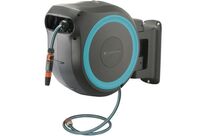 Gardena - Dévidoir Automatique Mural RollUp M/L 25m - Tuyau PVC 13mm - Rangement Facile et Organisé