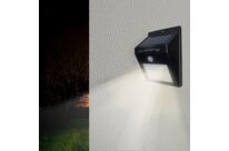 Applique Murale Solaire LED Noire 0.75W IP54